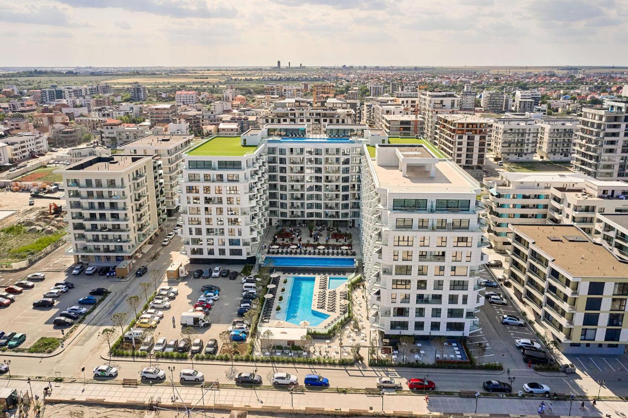 Soleil Anne Studio In Infinity Beach Resort - Parking Mamaia Exterior photo